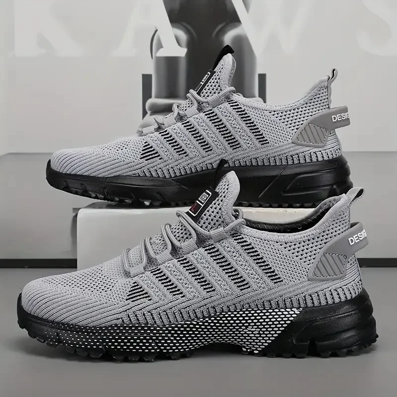 

New 2025 Men Running Shoes Breathable Outdoor Sports Shoes Lightweight Sneakers for Men Comfortable Athletic Training Footwear