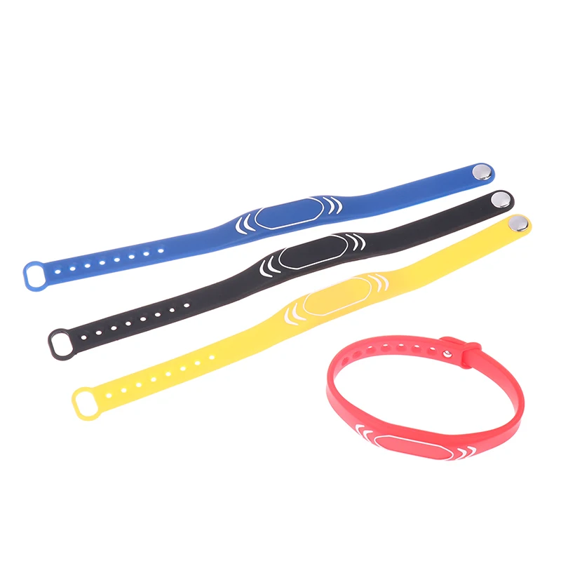 1PC RFID NFC Bracelet Wrist Band Bracelet Tag Access Control Card 125KHz ID IC Adjustable Waterproof Wristband