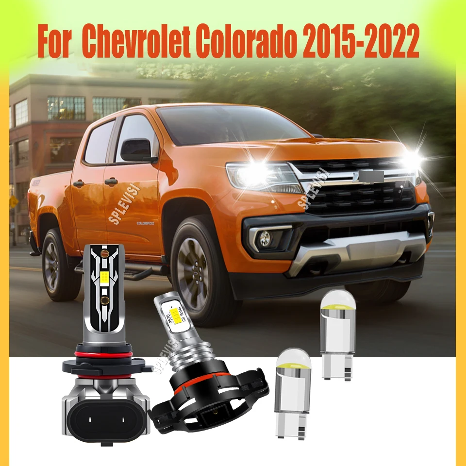 

Светодиодная лампа для фар и противотуманных фар — умный выбор для современных автомобилей Chevrolet Colorado 2015-2022 годов выпуска