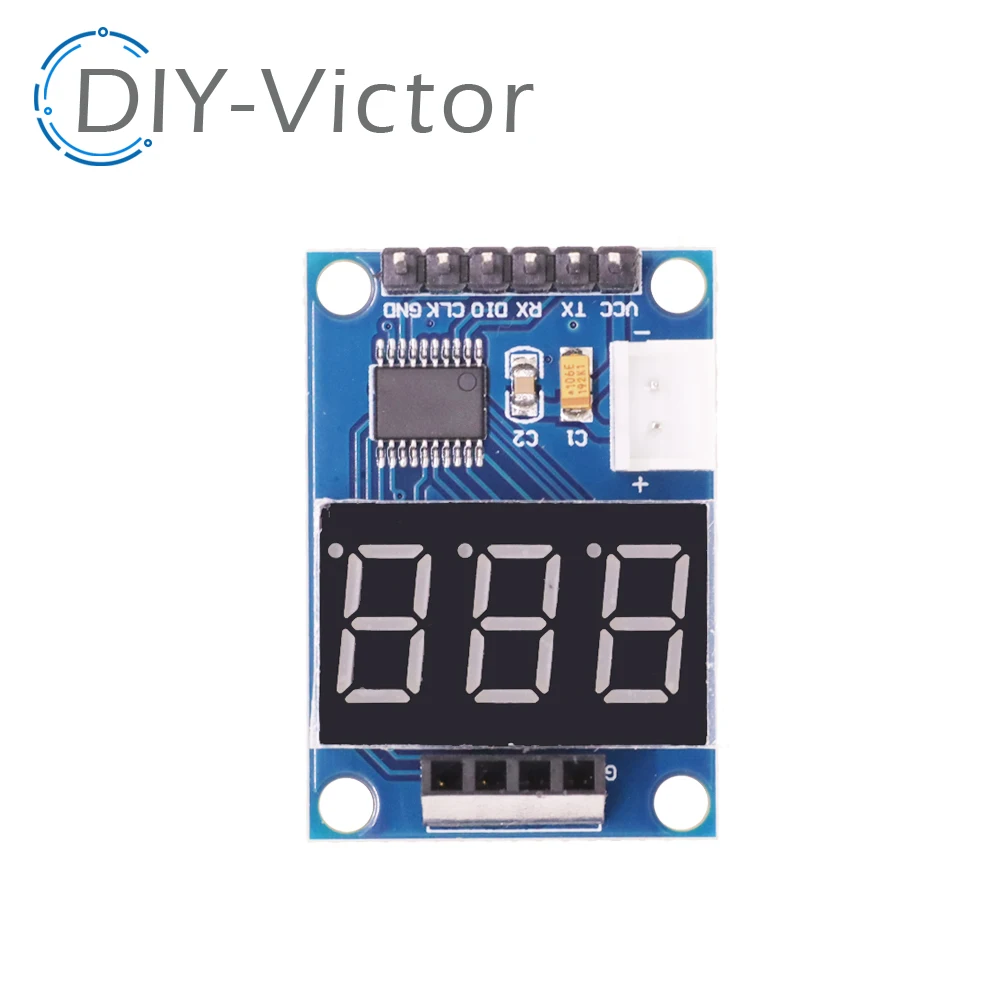 HC-SR04P Diymore/SR04 czujnik ultradźwiękowy HC-SR04 pomiaru czujnik odległości moduł wyświetlacza LED dla robota Arduino