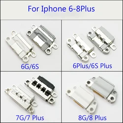 Conector de enchufe de cargador USB para Iphone 14, 13, 12, 11 Pro Max, X, XS, XR, 8, 8P, 7, 7P, 6S, 6 Plus, puerto de carga Lightning hembra, 5 piezas