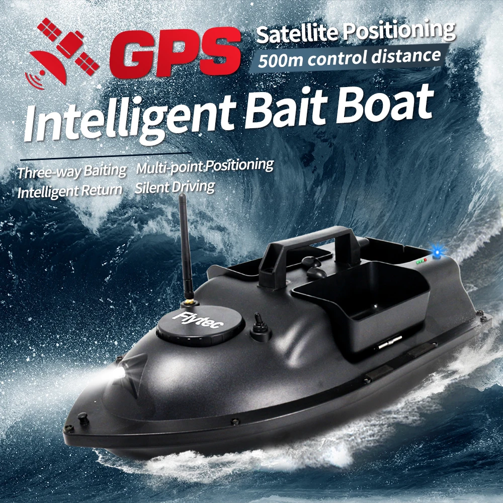 Barco Cebador Inalámbrico RC d - Fishing Boat Gps reseña y precio