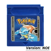 GBC-Spielkassette Pokemon Blau Kristall Gold Grün Rot Silber Gelb mit Mehrsprachiger 16-Bit-Videospielkonsolenkarte