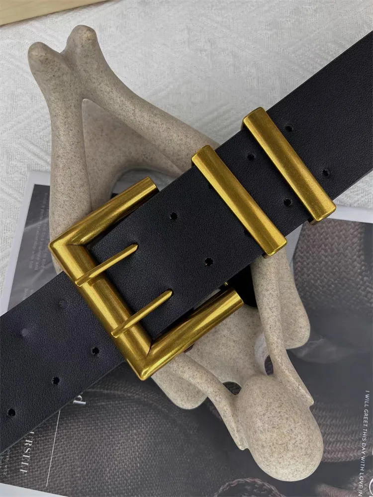 Vintage-Mode-Gürtel für Damen, breiter, vielseitig kombinierbarer Dekorationsgürtel für Mantel und Rock, passgenauer, personalisierter Gürtel für die Taille. – Detail 11