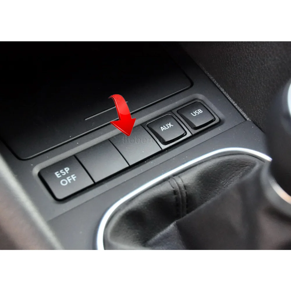 Für VW Golf 6 Golf Jetta MK6 EOS Scirocco 2006-2014 Auto Roter LED-Licht Bass-Musik-Tastenschalter – Detail 8