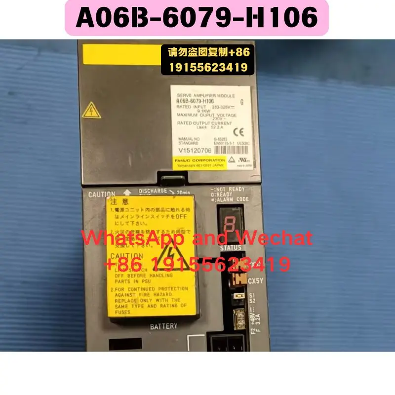 

Б/у A06B-6079-H106 Драйвер Функциональный тест ОК