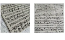 Retro Vintage Cotton Linen Fabric Music Note Printed Fabric for DIY sewing Home Decor Cotton Fabric Patchwork Cloth 1