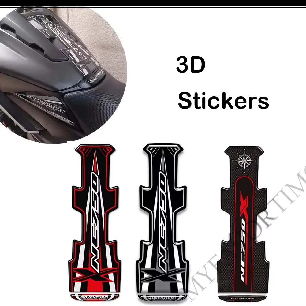 

For NC750 X NC750X 2016-2020 Protector Tank Pad Side Grips Gas Fuel Oil Kit Knee Trunk Luggage Fairing Fender 3D Stickers