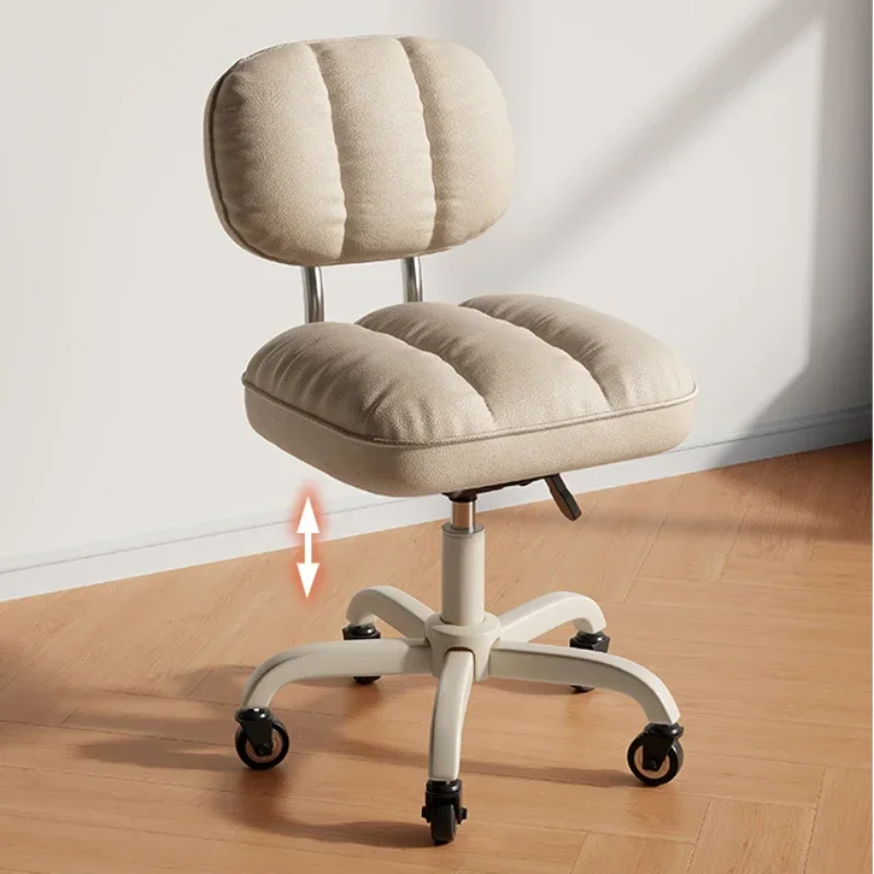 High-Resilience Memory Sponge Office Chair: Ergonomic Computer Seating, Silent Universal Wheels, Lifting and Rotating Function