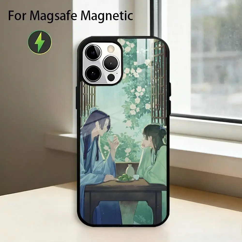 The A-Apothecary Diaries Phone Case For iPhone17,16,15,14,13,12,11 Plus,Pro Magnetic For Magsafe Wireless Charging