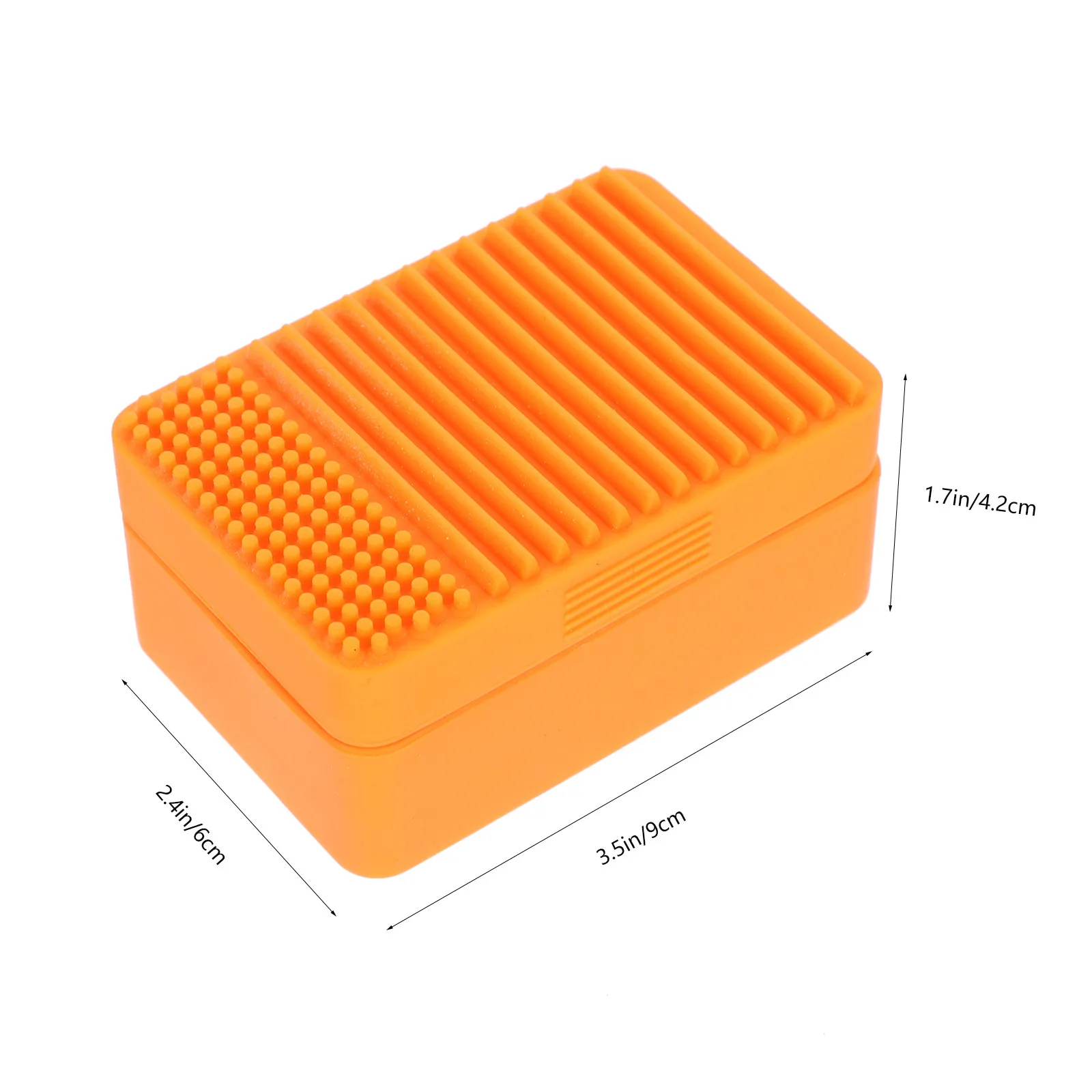Premium Silicone Soap Case with Lid Spacious Soap Holder Box for Bathroom Shower Travel Kitchen Storage Dry Clean Long Term Use