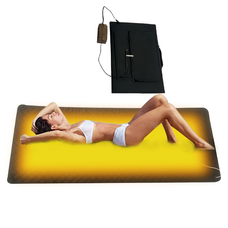 

Solar Charged Graphene Electric Blanket Far Infrared Therapy Heating Blanket Safe Thermostat Electric Heated Blanket