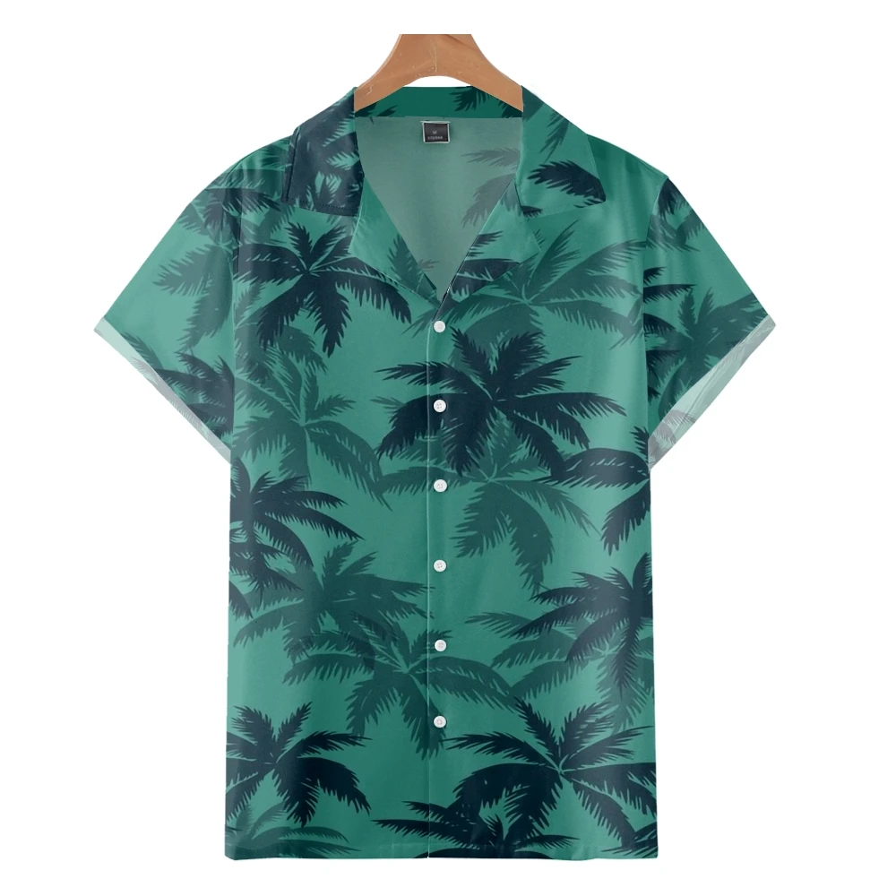 Camisa de cara con foto personalizada de verano - Camisa hawaiana con botones de manga corta con foto personalizada - Los mejores regalos para