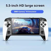 New 3000 Games X9 Handheld Video Game Console 5.5inch Screen Retro Video Game Player Built in 10 Emulators Support NES GBA GBC