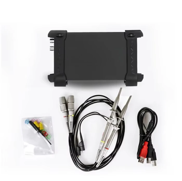 

Hantek Official 6022BE Laptop PC USB Digital Storage Virtual Oscilloscope 2 Channels 20Mhz Handheld Portable Osciloscopio