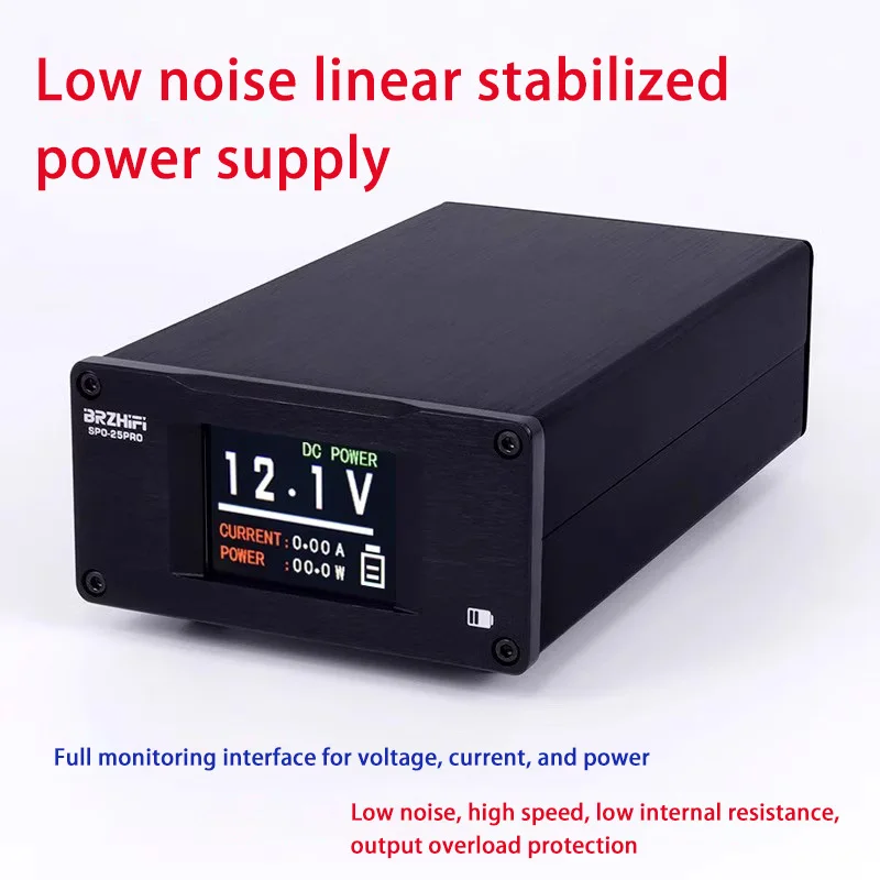 

Weiliang Audio SPD-25PRO Flagship Low-Noise Power Supply: 25W/50W DC Linear Regulated Power Supply (5V, 12V, 15V)