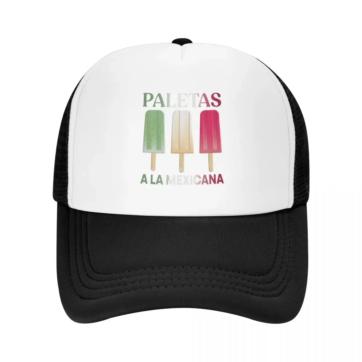 Paletas (Popsicles) A La Mexicana Baseball Cap Trucker Cap Golf Hat Luxury Brand Women's Beach Men's