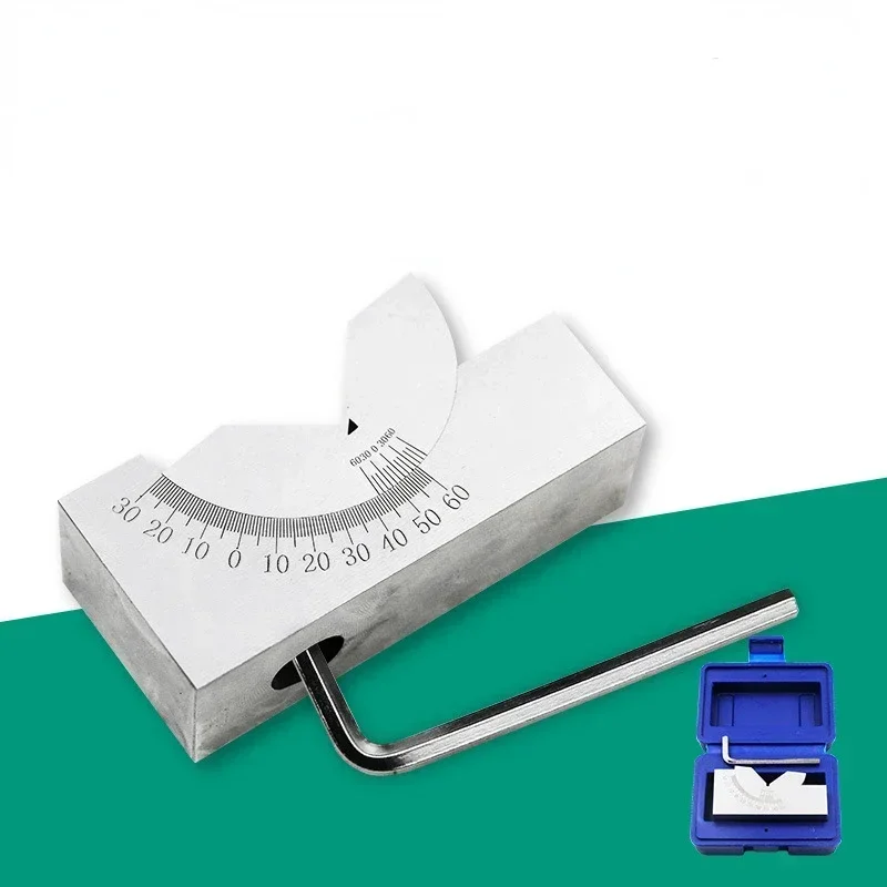 AP25 Tools Maker Precision Gauge Micro Adjustable Angle V Block Milling Setup 0 To 60 Degree Angle Plate Angle Block Gauge