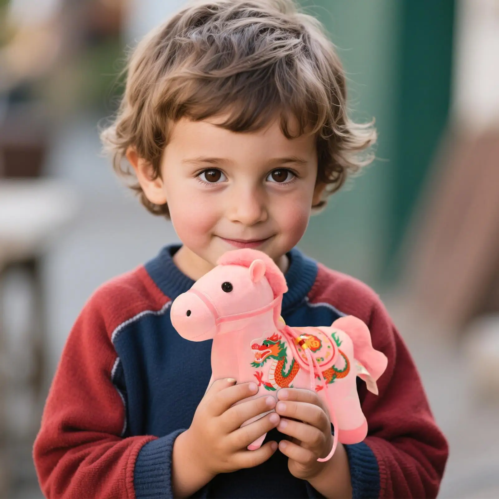 

Year Of The Horse Plush Toy Soft Comfortable Doll 2026 Year Of The Horse Plush Toy for Kids for Birthday Chinese New Year