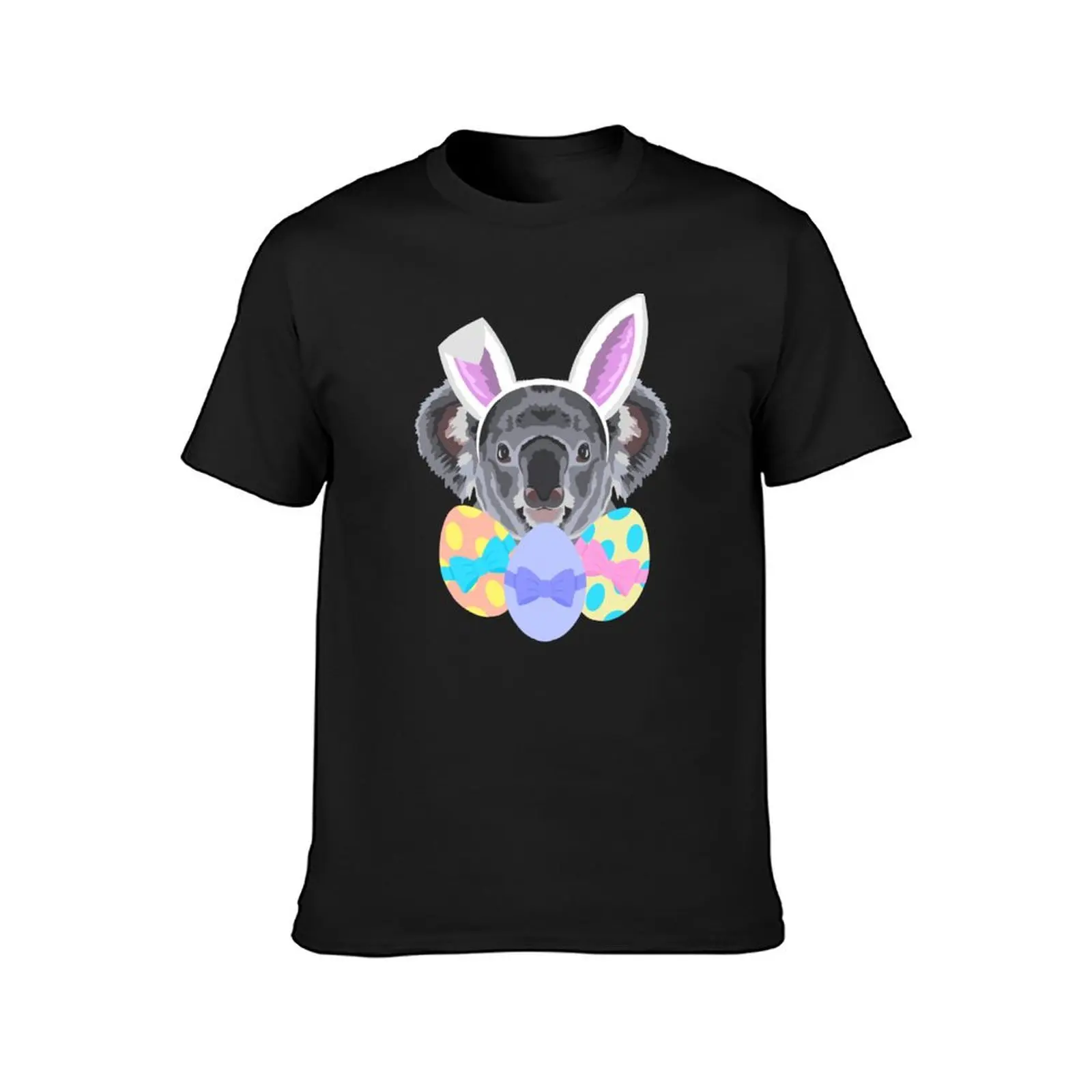 Easter bunny - koala T-Shirt oversizeds kawaii clothes sublime T-shirts for men cotton