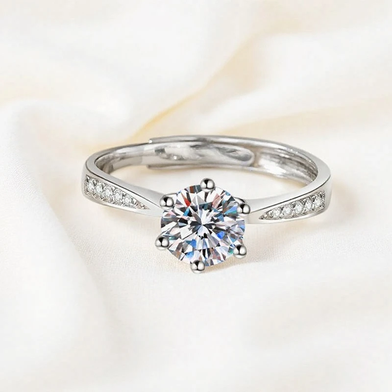 925 Sterling Silber Zirkonoxid-Emaille-Ring Eheringe Modischer Edel-Schmuck für Frauen Geschenke Damenring