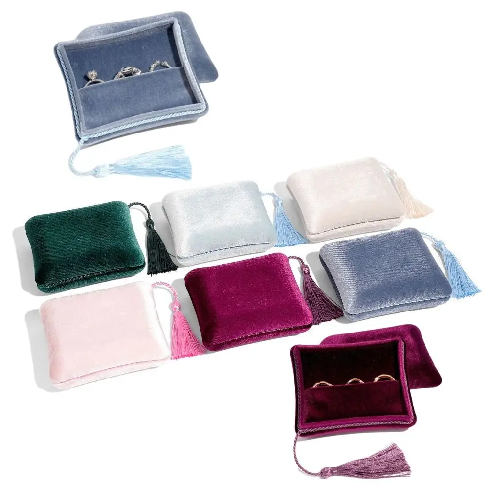 Tassels Jewelry Packing Bag Rings Necklace Bracelet Earrings Earrings Storage Case Organizer Large Capacity