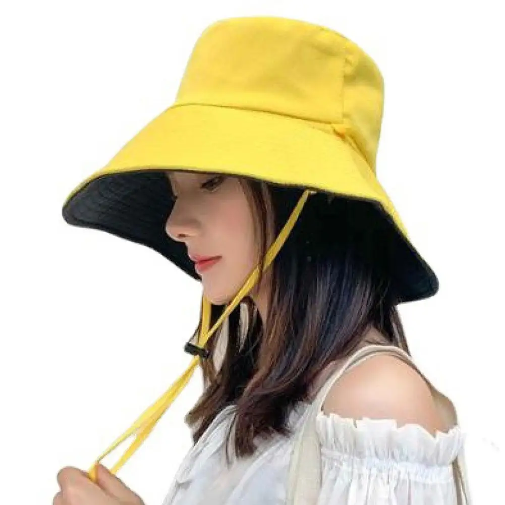 Foldable Sun Protection Hat Women Wide Brim Sun Visor UPF Spring 50+ Protection Traveling Hat Summer Hiking Cap Fishing