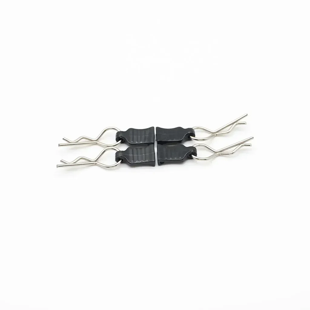 4 قطعة معدنية R-نوع سيارة قذيفة الجسم مقاطع ثابتة دبوس مع تبويب ل محوري SCX10 TRX-4 MJX Wltoys 1/10 1/12 1/14 1/18 RC قطع غيار السيارات