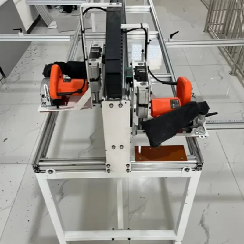 Integrated Grooving and Cutting Machine for Aluminum-Plastic Panels Storefront Signage Processing Equipment