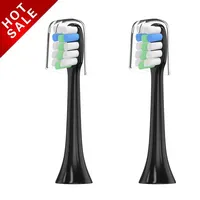 2pcs Tooth Brush Head with cap For Xiaomi SOOCAS / SOOCARE X1 For SOOCAS Xiaomi Mijia SOOCARE X3 Electric Tooth Brush Head