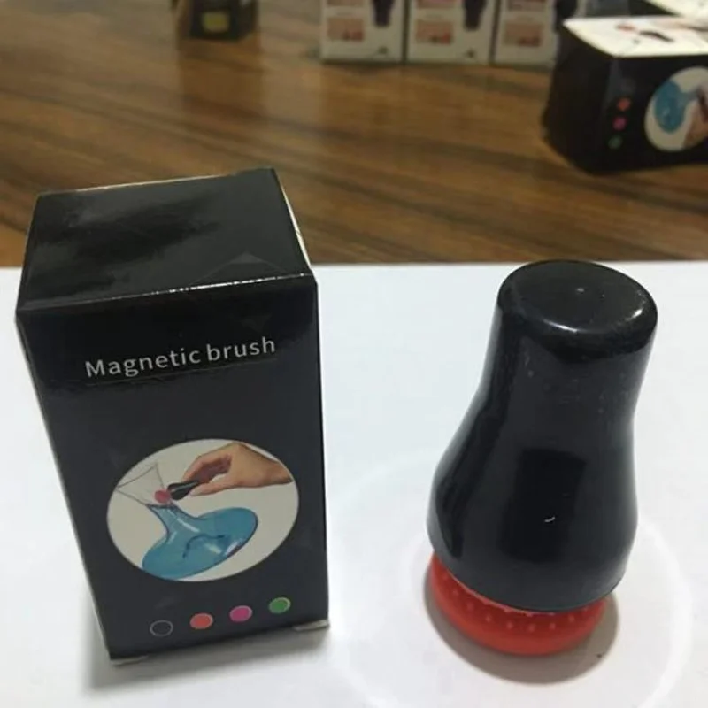 Silikon Magnetische Glas Reinigungsbürste Langlebige Kunststoff Tasse Innenseite Reinigungswerkzeug Rotwein Flasche Magnetische Saugbürste – Detail 7