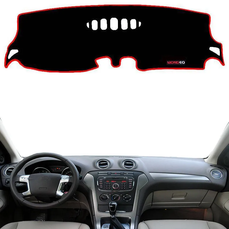 

For Ford Mondeo 2007 2008 2009 2010 2011 2012 Car Accessories Dashboard Cover Mat Rug Anti-UV Dashmat Sunshield Carpet Protector