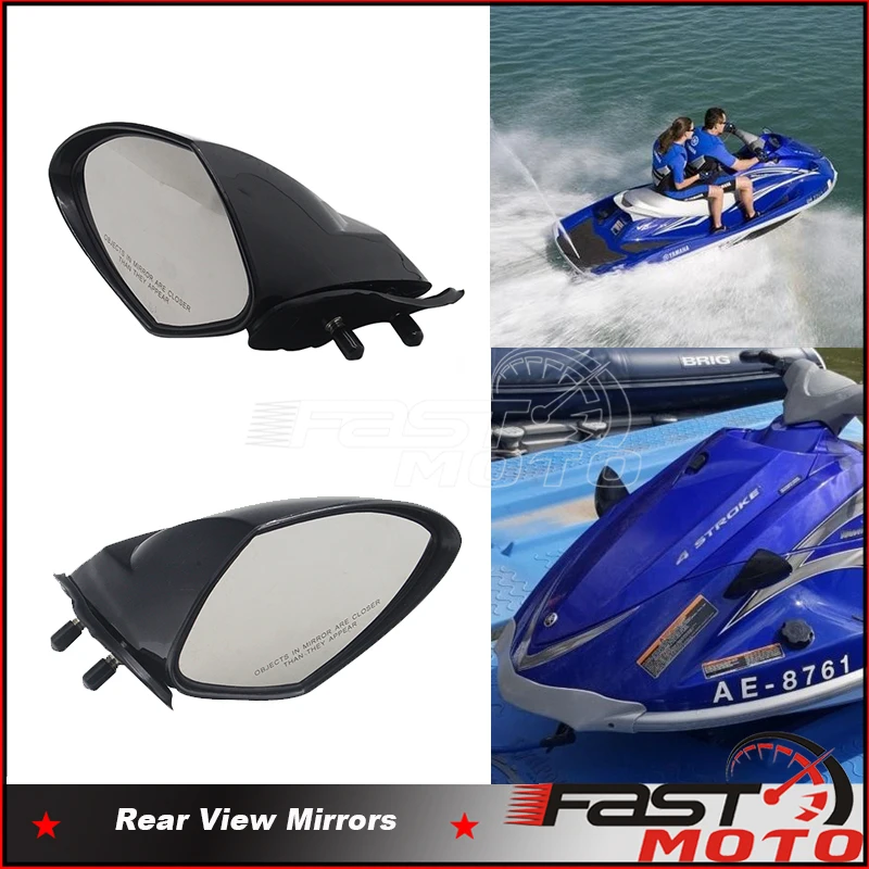 Боковые зеркала заднего вида для моторной лодки для Yamaha WaveRunner VX110 VX 110 Cruiser Sport Deluxe WaveRunner EX R LH RH Зеркало заднего вида