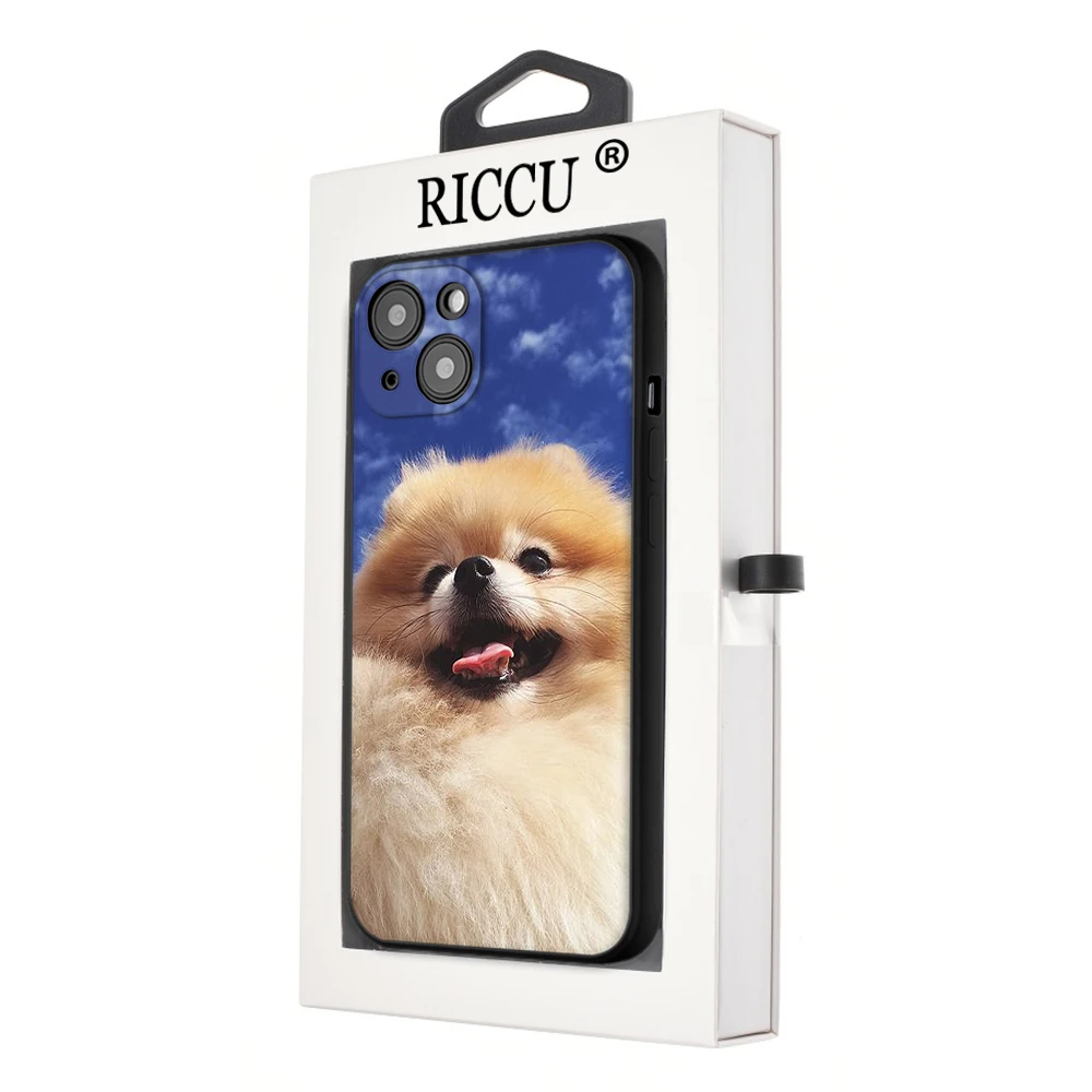 FOR IPhone 14 Pomeranian Dogs Dog Colorful Cute Soft Case for Iphone 14 11 12 Pro 8 7Plus X 13 Pro MAX SE2020 XR XS Soft Covers