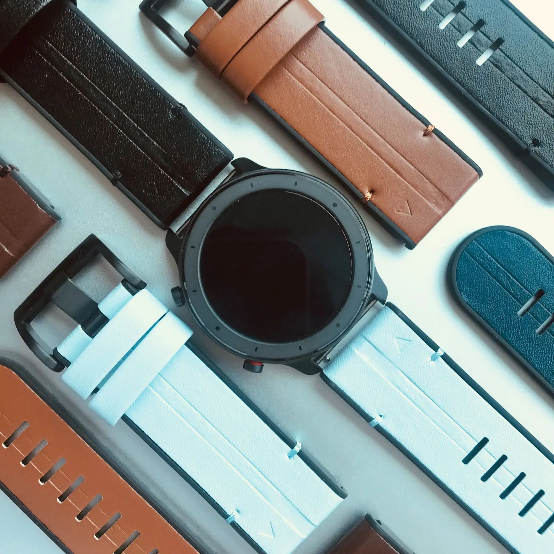 Correa de cuero de 22mm para reloj inteligente Garmin MARQ Series / Epix / Instinct / Approach S60 S62, pulsera deportiva para exteriores