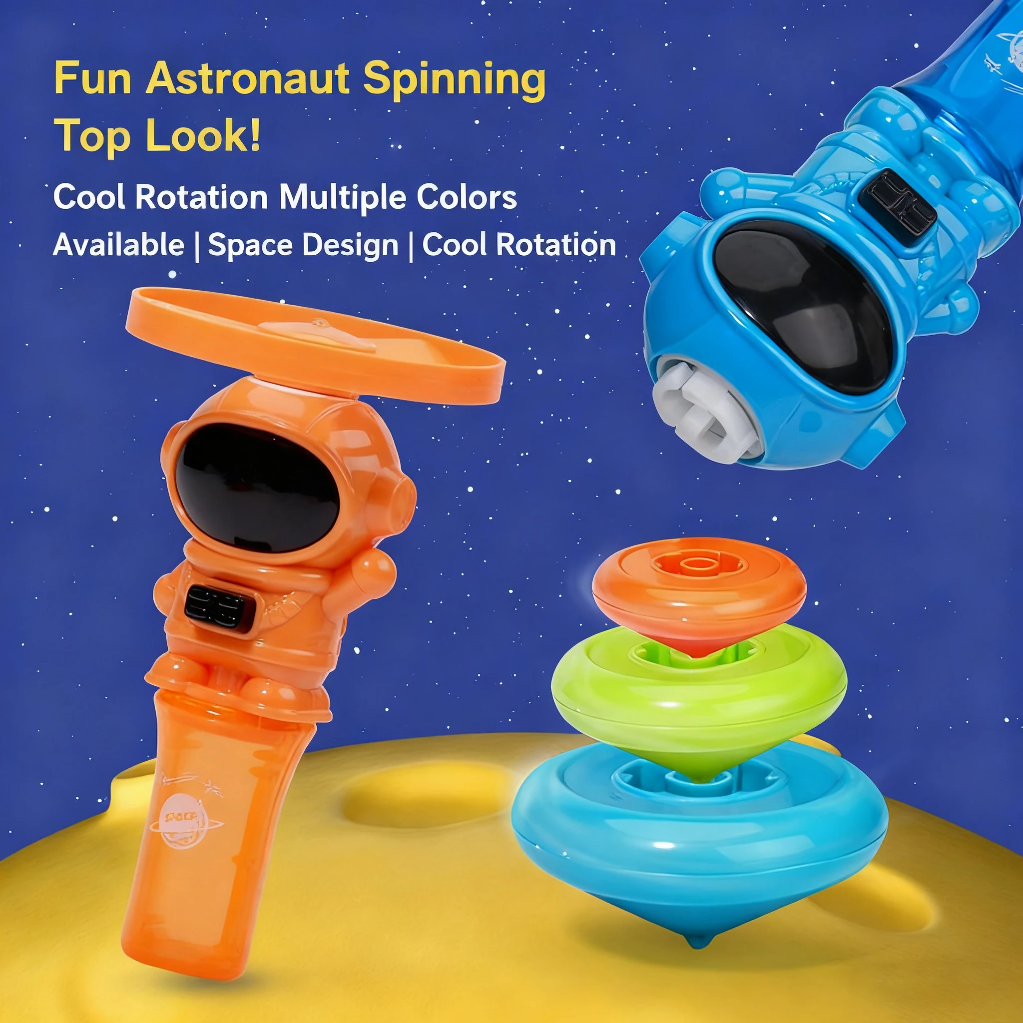 3 in 1 Flying Saucer Disc Launcher Kids Flying Toys UFO Throw Catch Outdoor Sport Propeller Spin Gyro Children Toys Gift for Kid