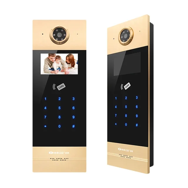 Smart Waterproof Home Security System IP Doorbell   4.3