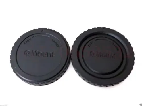 10 Stück hintere Objektiv- und Karosseriekappe für Pentax Q-Mount Q7 Q10 Kamera. Großhandelslose 10 Stück