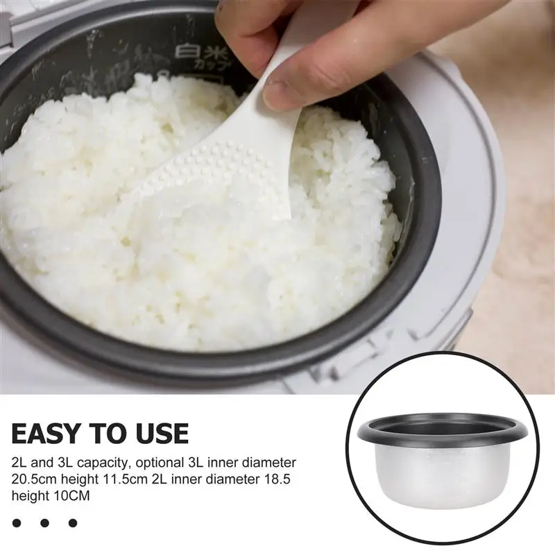 2L Cooker Pot Rice Inner Liner Cooking Stick Non Replacement Bowl Cake Accessories Baking Pressure Accessory Nonstick Mold