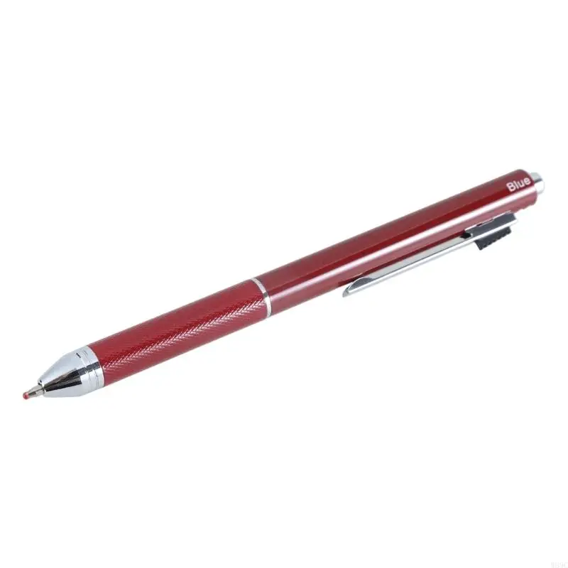 W89C Pen bolígrafo multicolor retráctil Pen bolsillo bolsillo bolsillo 1.0 mm, para escribir, bolígrafo 4 1