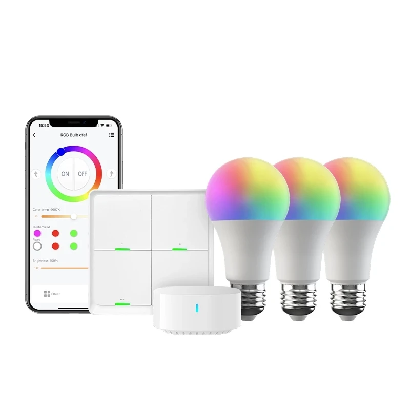 BroadLink FastCon Light RGB Smart Starter Kit with Alexa, Google Assistant  Smart Home SKE26/27