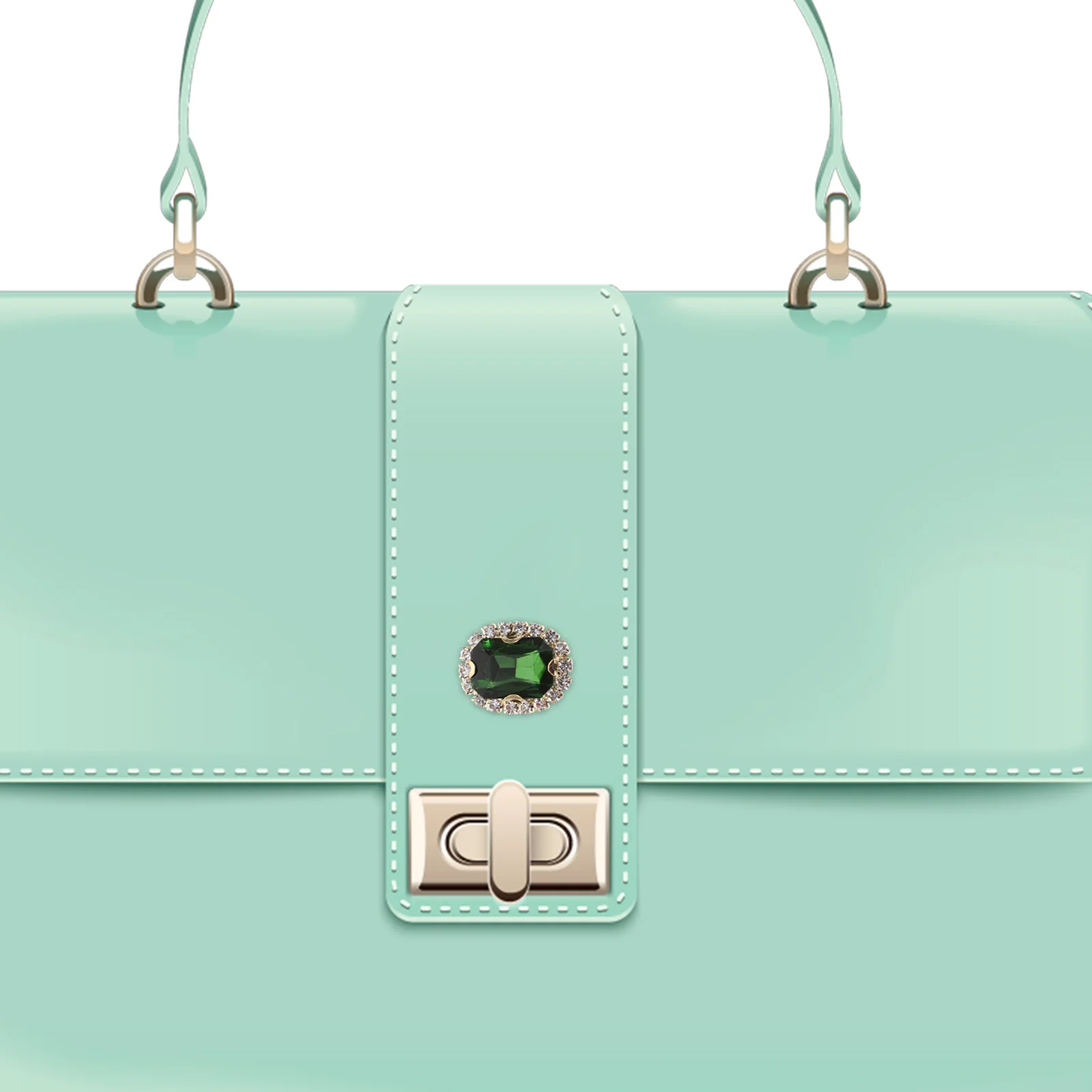 

20pcs Hand Sewing Rhinestones Glitter Glass Decorative Clothing Accessories For Diy Crafts Sew-On Embellishments