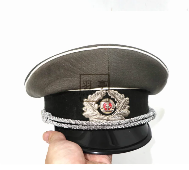 

Copy East German NVA large Brimmed Hat DDR Gray Horse Pants Men's Hat
