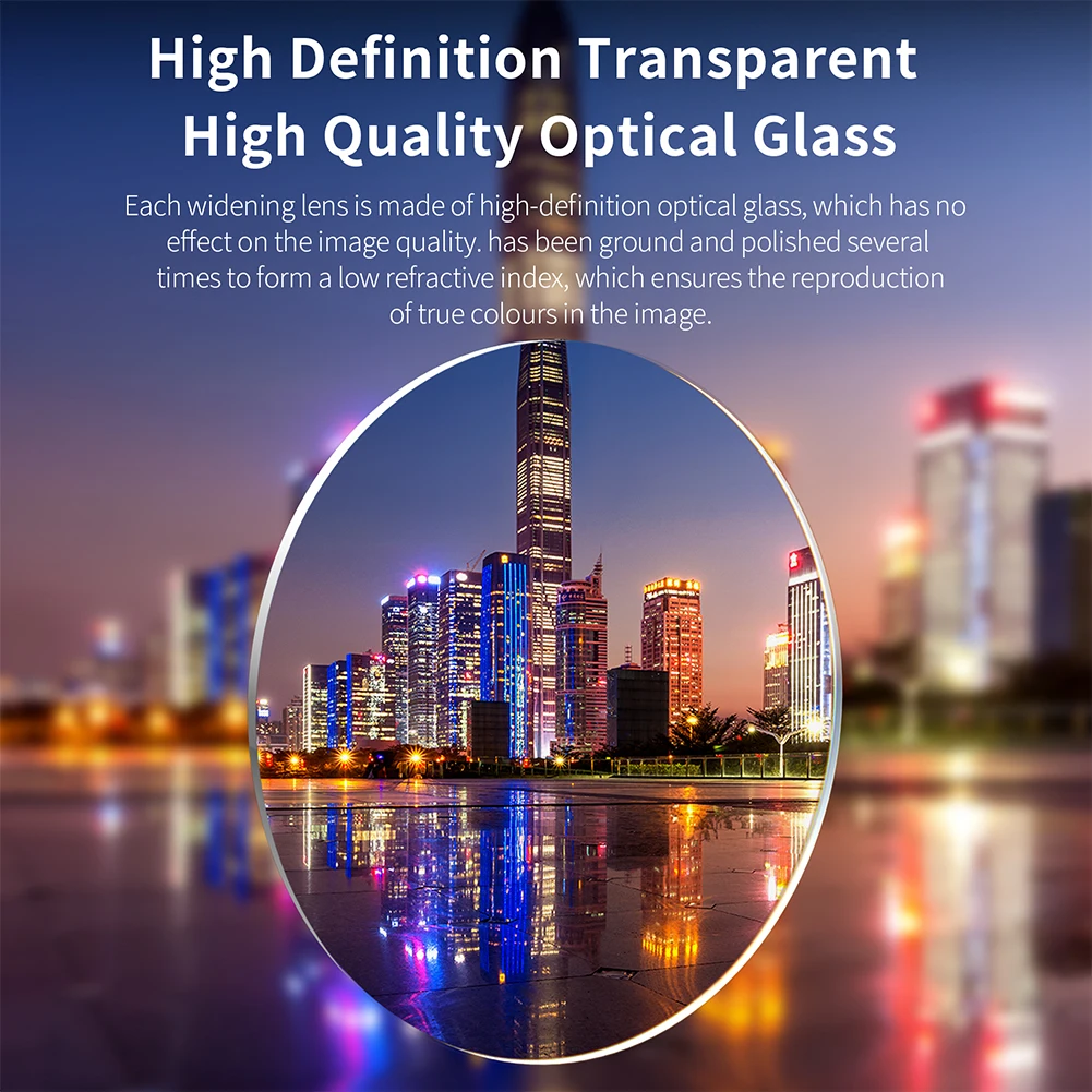 عدسة زاوية رؤية واسعة نطاق إطلاق نار 110 درجة عدسة واسعة الزاوية لملحقات DJI Mavic 4 Pro #4