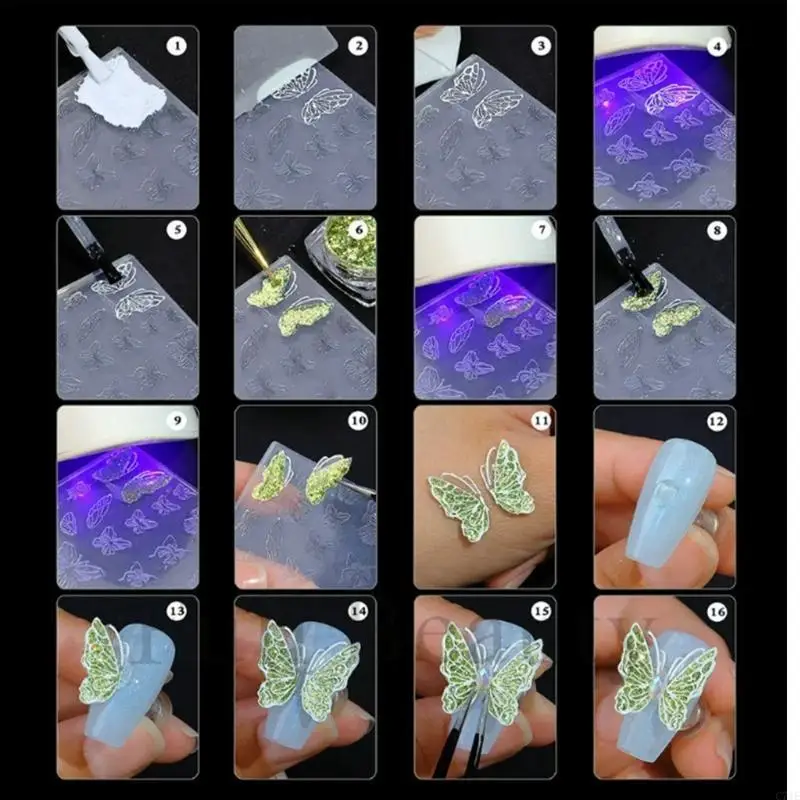 Fashionable Decoration Silicone Mould Accessory for Unique 3D Patterns