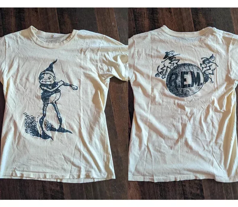 Vintage 1982 R.E.M. REM Band REPRINT 1982 T-shirt, size S-5XL