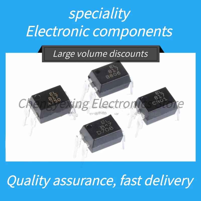 

10pcs EL817(A)(B)(C)(D)-F DIP-4 Brand new Electronic component