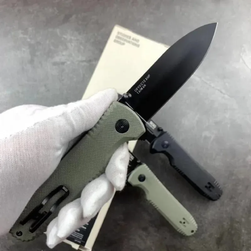 Coltello pieghevole CTS-XHP Coltello da frutta da campeggio esterno tattico portatile con manico da caccia