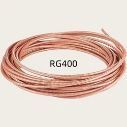RG400 silver plated wire high-temperature resistant double-layer shielded RF coaxial cable SFF-50-3-2 high-frequency feeder