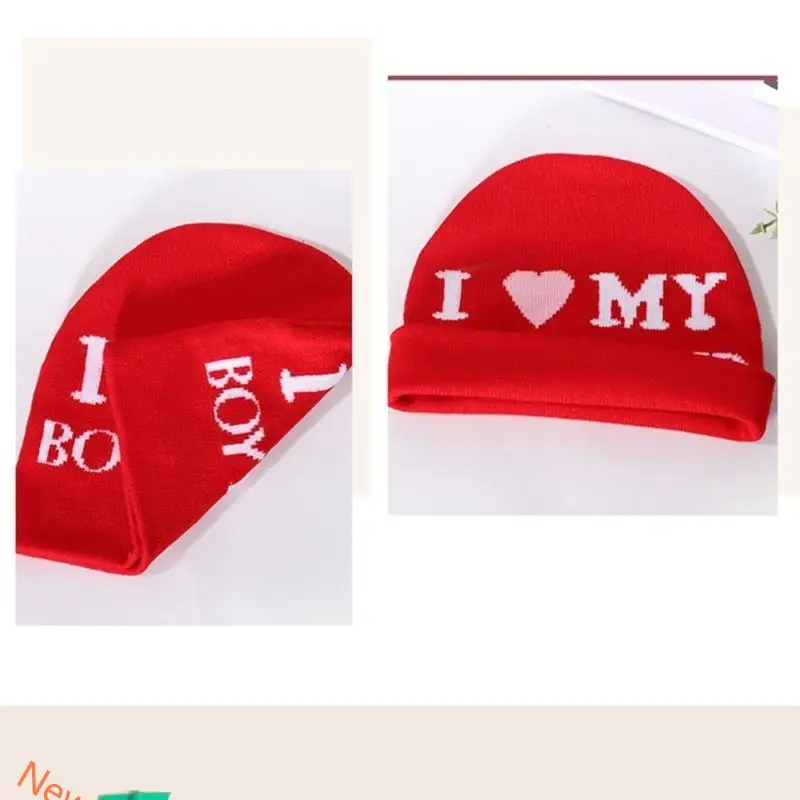Knitted Couples Hat for Women Men Harajuku Letter Hat Handmade Crochet Hat Cool Girl Boy Hiphop Hat Headwear LXAD